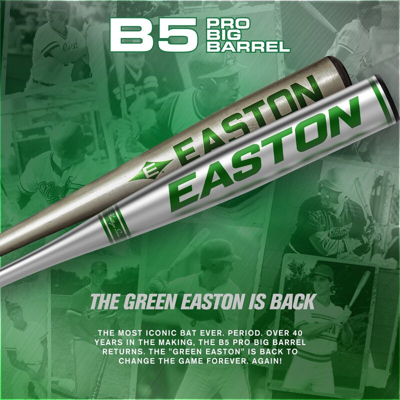 Green Easton B5 Big Barrel